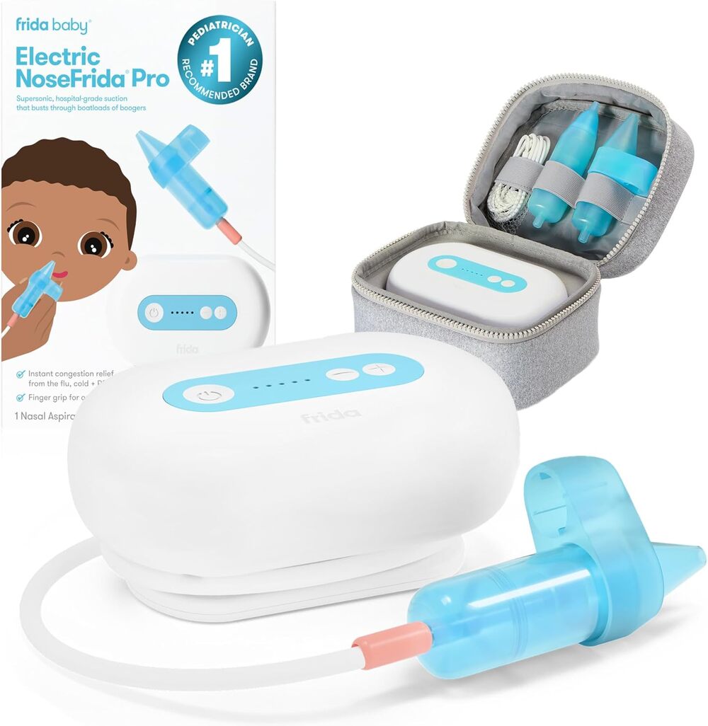 Frida Baby Electric NoseFrida Pro Nasal Aspirator Baby, Hospital Grade Suction